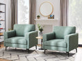 Oversized Linen Accent Chair 2PC G7817