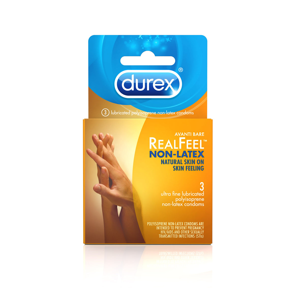 Real Feel Non Latex Condoms, 3 Count I4780