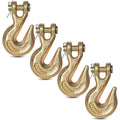 3/8" Clevis Grab Hooks 4 Pack Heavy Duty Chain Hook H50247