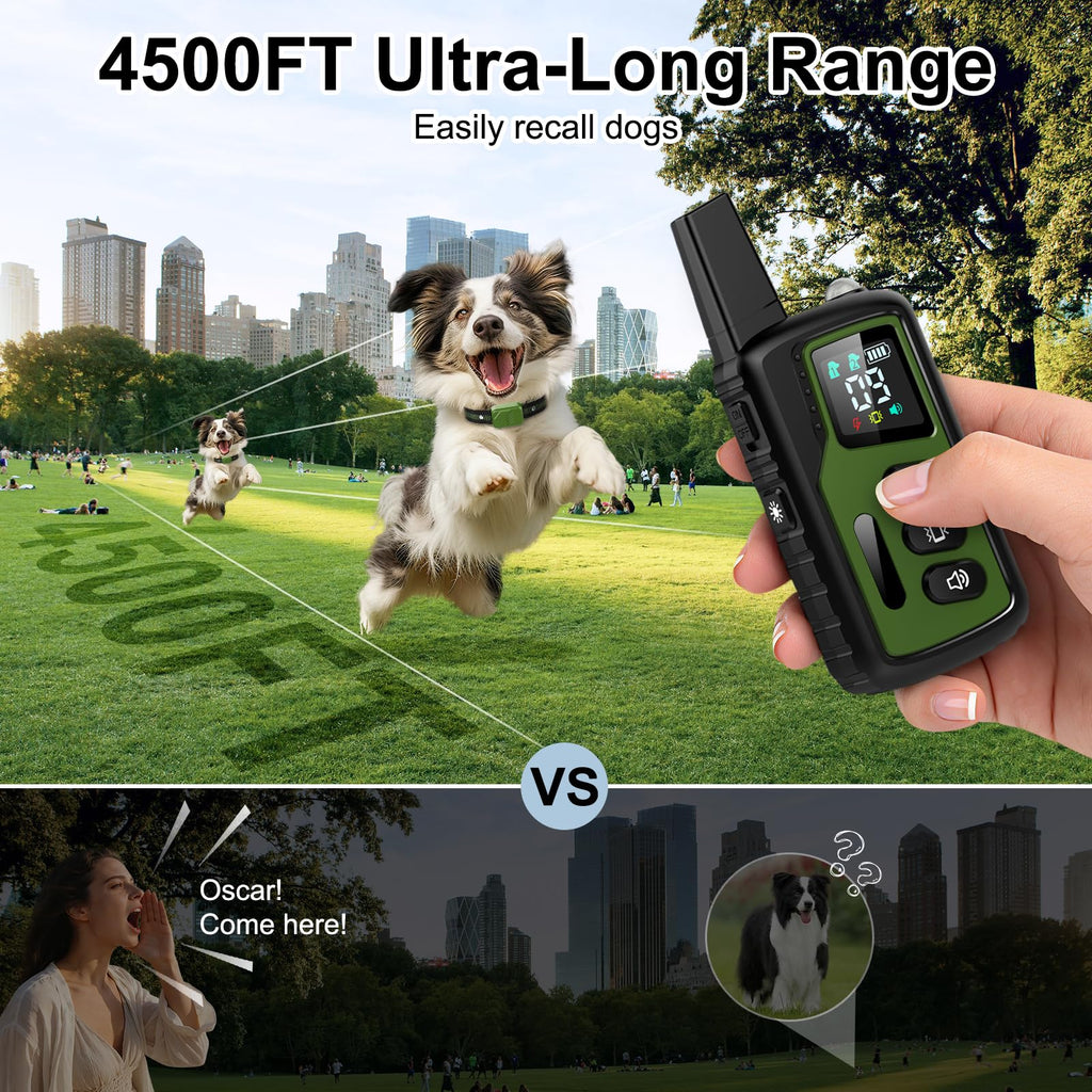 IP68 Waterproof Dog Training Collar with Remote E792